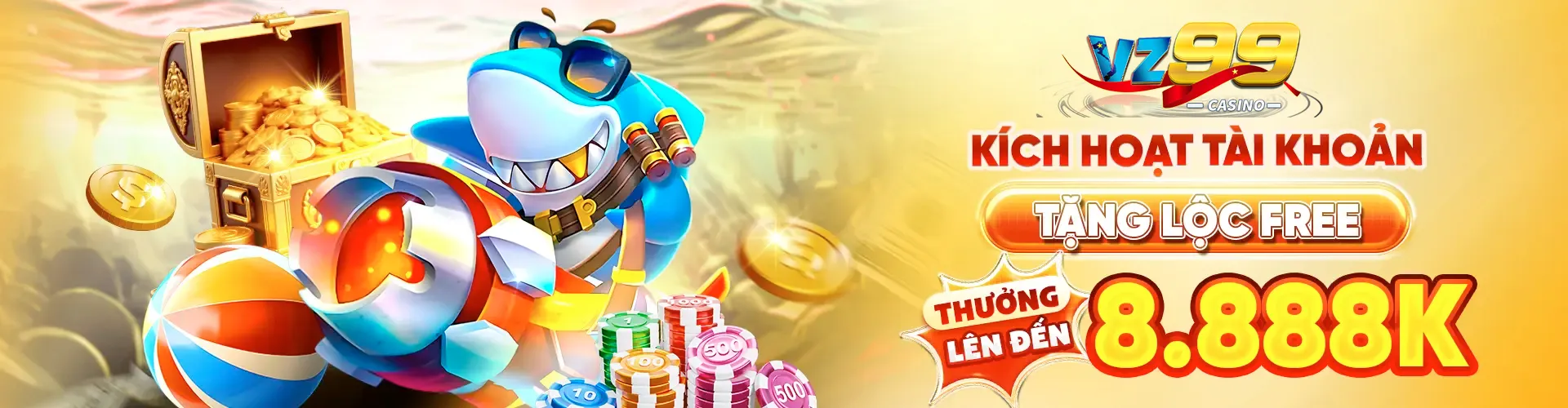 vz99 kích hoạt tài khoản nhận lộc free